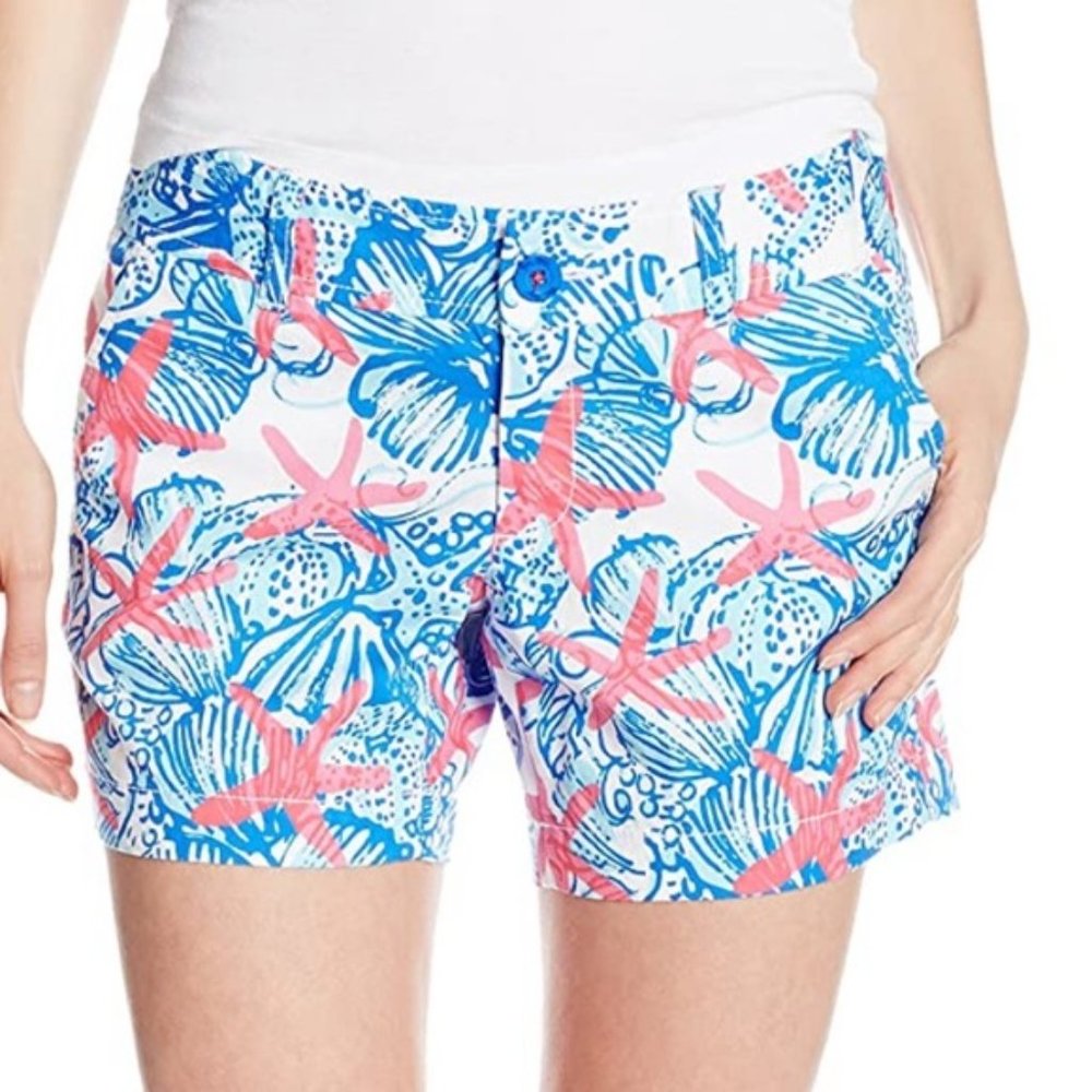 Lilly She She Shells Starfish Callahan Shorts 8